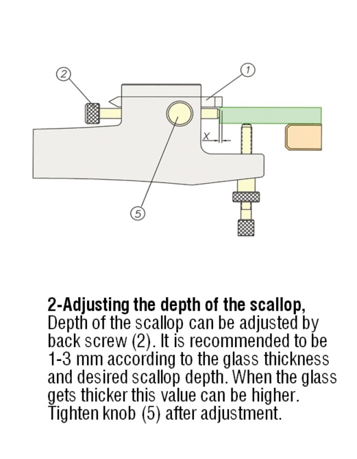 047- Glass edge scalloping tool - Image 6